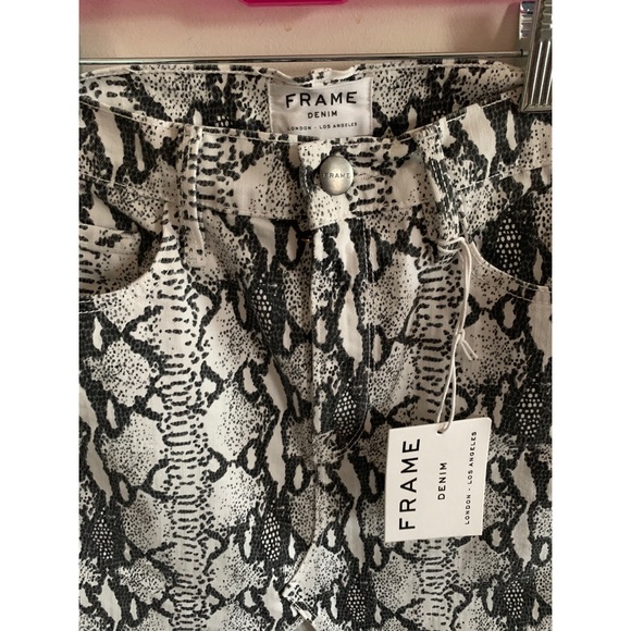 Frame | python mini skirt - Picture 4 of 5